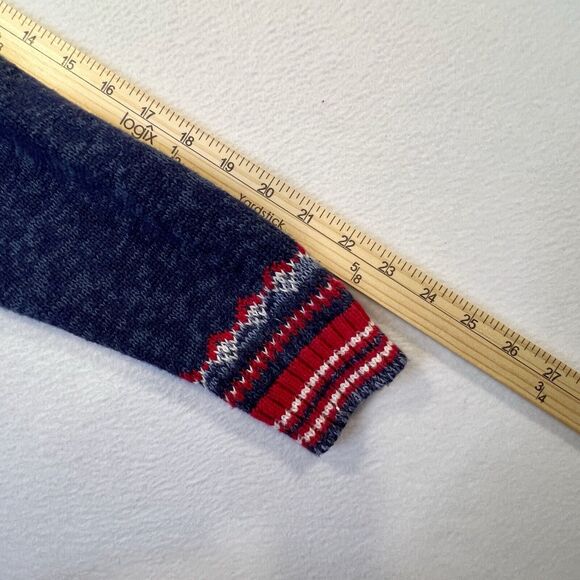 Tiara International Sweater Size Small Full Zip Y2K Vintage Americana Christmas - Picture 9 of 12